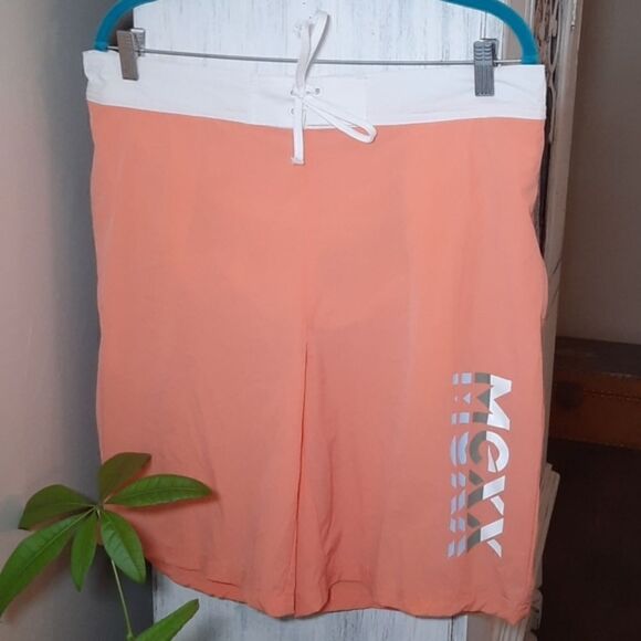 Men's Size XL Mexx Tangerine Color Swim Trunks - Picture 5 of 12